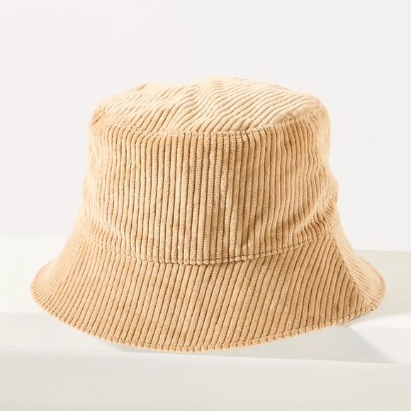 NWT Anthropologie WYETH QUILTED BUCKET HAT Reversible - Picture 3 of 4